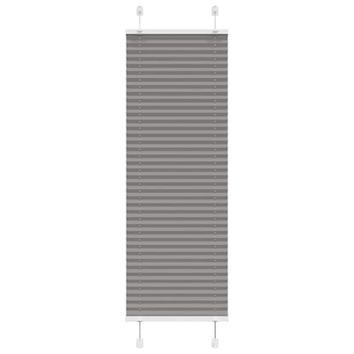 Vidaxl plissé rolgordijn 40x150 cm stofbreedte 39,4 cm antraciet
