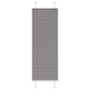 Vidaxl plissé rolgordijn 40x150 cm stofbreedte 39,4 cm antraciet