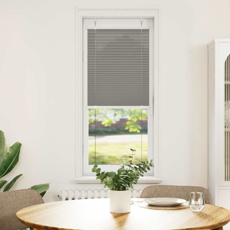 Vidaxl plissé rolgordijn 40x150 cm stofbreedte 39,4 cm antraciet