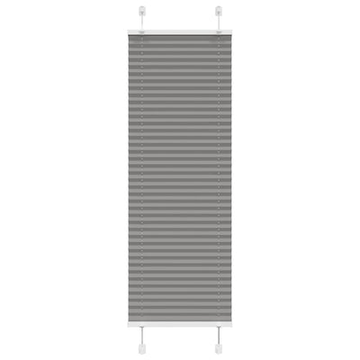 Vidaxl plissé rolgordijn 50x150 cm stofbreedte 49,4 cm antraciet