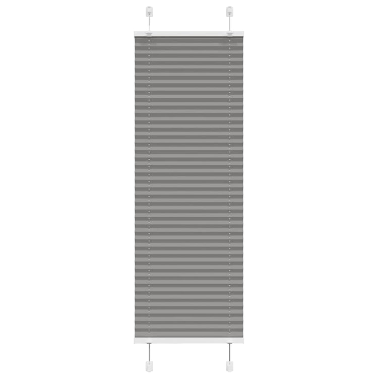 Vidaxl plissé rolgordijn 50x150 cm stofbreedte 49,4 cm antraciet