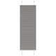 Vidaxl plissé rolgordijn 50x150 cm stofbreedte 49,4 cm antraciet