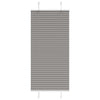 Vidaxl plissé rolgordijn 60x150 cm stofbreedte 59,4 cm antraciet