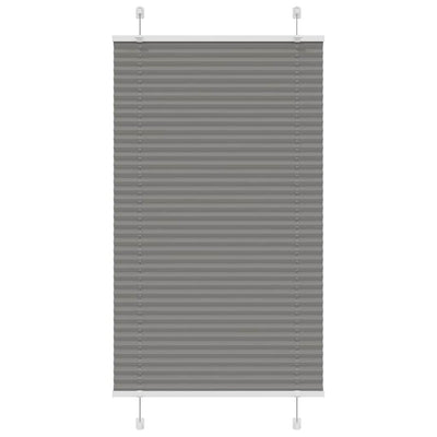 Vidaxl plissé rolgordijn 70x150 cm stofbreedte 69,4 cm antraciet