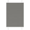 Vidaxl plissé rolgordijn 90x150 cm stofbreedte 89,4 cm antraciet