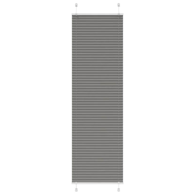 Vidaxl plissé rolgordijn 55x200 cm stofbreedte 54,4 cm antraciet