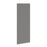 Vidaxl plissé rolgordijn 80x200 cm stofbreedte 79,4 cm antraciet - afbeelding 3