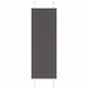 Vidaxl plissé rolgordijn 50x100 cm stofbreedte 49,4 cm polyester zwart