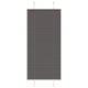 Vidaxl plissé rolgordijn 65x100 cm stofbreedte 64,4 cm polyester zwart