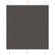 Vidaxl plissé rolgordijn 115x100cm stofbreedte 114,4cm polyester zwart