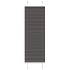 Vidaxl plissé rolgordijn 40x150 cm stofbreedte 39,4 cm polyester zwart