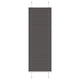 Vidaxl plissé rolgordijn 40x150 cm stofbreedte 39,4 cm polyester zwart