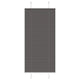 Vidaxl plissé rolgordijn 55x150 cm stofbreedte 54,4 cm polyester zwart