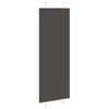 Vidaxl plissé rolgordijn 75x200 cm stofbreedte 74,4 cm polyester zwart