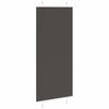 Vidaxl plissé rolgordijn 95x200 cm stofbreedte 94,4 cm polyester zwart