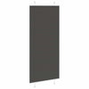 Vidaxl plissé rolgordijn 100x200 cm stofbreedte 99,4cm polyester zwart