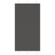 Vidaxl plissé rolgordijn 110x200cm stofbreedte 109,4cm polyester zwart