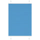 Vidaxl plissé rolgordijn 85x150 cm stofbreedte 84,4 cm polyester blauw
