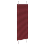 Vidaxl plissé rolgordijn 40x100 cm stofbreedte 39,4 cm bordeauxrood - afbeelding 3