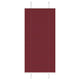 Vidaxl plissé rolgordijn 55x100 cm stofbreedte 54,4 cm bordeauxrood