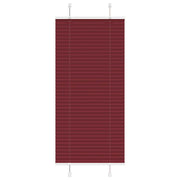 Vidaxl plissé rolgordijn 60x100 cm stofbreedte 59,4 cm bordeauxrood - afbeelding 1