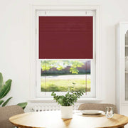 Vidaxl plissé rolgordijn 70x100 cm stofbreedte 69,4 cm bordeauxrood - afbeelding 2