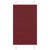 Vidaxl plissé rolgordijn 75x100 cm stofbreedte 74,4 cm bordeauxrood
