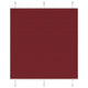 Vidaxl plissé rolgordijn 120x100cm stofbreedte 119,4cm bordeauxrood