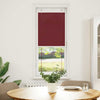 Vidaxl plissé rolgordijn 50x150 cm stofbreedte 49,4 cm bordeauxrood