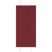 Vidaxl plissé rolgordijn 60x150 cm stofbreedte 59,4 cm bordeauxrood - afbeelding 1