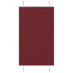 Vidaxl plissé rolgordijn 75x150 cm stofbreedte 74,4 cm bordeauxrood