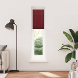 Vidaxl plissé rolgordijn 45x200 cm stofbreedte 44,4 cm bordeauxrood - afbeelding 1