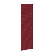 Vidaxl plissé rolgordijn 65x200 cm stofbreedte 64,4 cm bordeauxrood - afbeelding 3