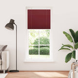 Vidaxl plissé rolgordijn 95x200 cm stofbreedte 94,4 cm bordeauxrood - afbeelding 1