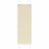 Vidaxl plissé rolgordijn 40x100 cm stofbreedte 39,4 cm polyester crème