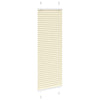 Vidaxl plissé rolgordijn 40x100 cm stofbreedte 39,4 cm polyester crème