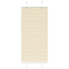 Vidaxl plissé rolgordijn 65x150 cm stofbreedte 64,4 cm polyester crème