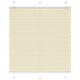 Vidaxl plissé rolgordijn 120x150cm stofbreedte 119,4cm polyester crème