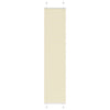 Vidaxl plissé rolgordijn 45x200 cm stofbreedte 44,4 cm polyester crème