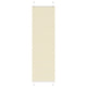 Vidaxl plissé rolgordijn 55x200 cm stofbreedte 54,4 cm polyester crème