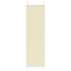 Vidaxl plissé rolgordijn 60x200 cm stofbreedte 59,4 cm polyester crème