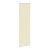 Vidaxl plissé rolgordijn 60x200 cm stofbreedte 59,4 cm polyester crème