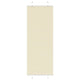 Vidaxl plissé rolgordijn 75x200 cm stofbreedte 74,4 cm polyester crème