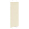 Vidaxl plissé rolgordijn 80x200 cm stofbreedte 79,4 cm polyester crème