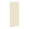 Vidaxl plissé rolgordijn 85x200 cm stofbreedte 84,4 cm polyester crème