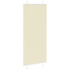 Vidaxl plissé rolgordijn 90x200 cm stofbreedte 89,4 cm polyester crème