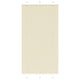 Vidaxl plissé rolgordijn 105x200cm stofbreedte 104,4cm polyester crème