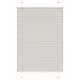 Vidaxl plissé rolgordijn 85x100 cm stofbreedte 84,4 cm polyester