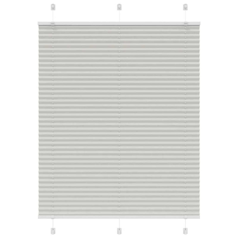 Vidaxl plissé rolgordijn 110x100 cm stofbreedte 109,4 cm polyester