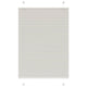 Vidaxl plissé rolgordijn 90x150 cm stofbreedte 89,4 cm polyester